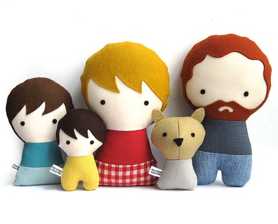 personalized miniature dolls